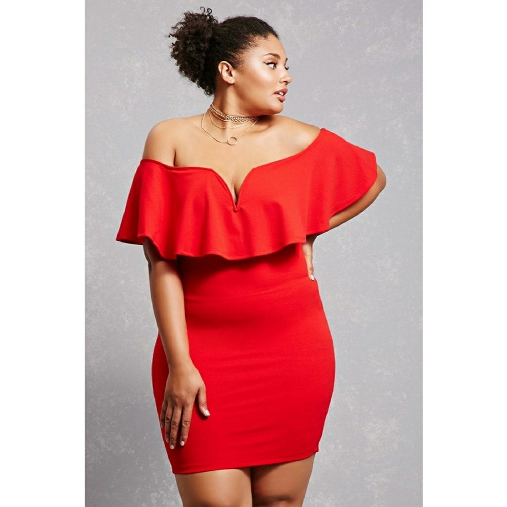 Over the Shoulder Bodycon